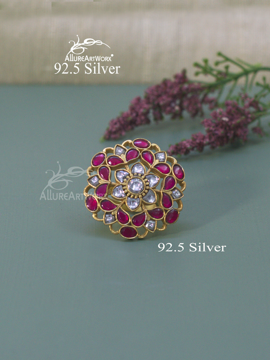 Azalea Silver Ring